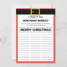 Jeu de Noël père Noël - Pas modifiable -