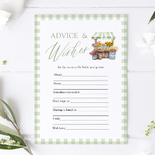 Invitation Jeu de Salle de Fête de Mariage Conseils et Vœux V