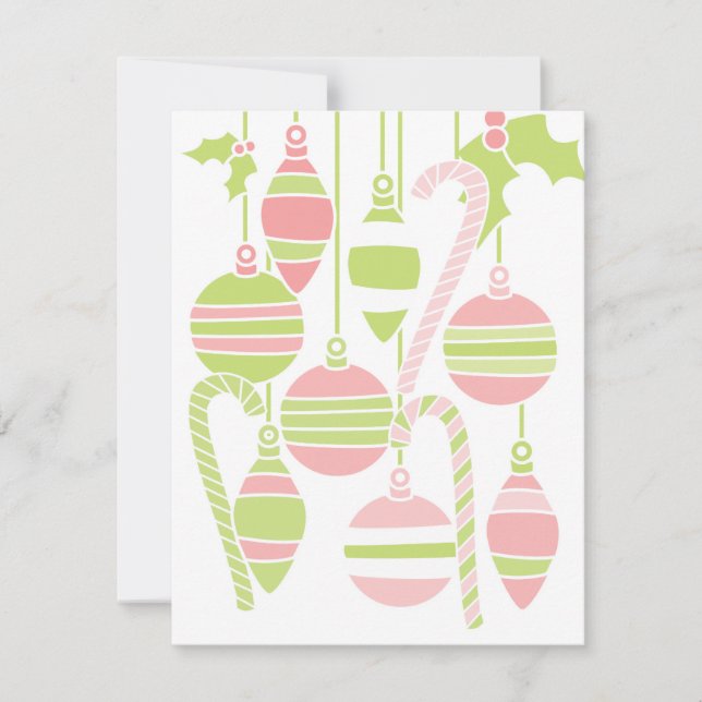 Invitation Jeu de vacances sucré (Devant)