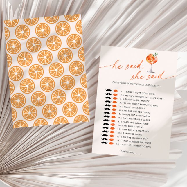Invitation Jeux de cocktail de douche de mariée Devinez qui a (Créateur téléchargé)