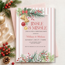 Jingle et Mingle Élégant Noël d'hiver 