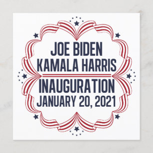 Invitation Joe Biden Kamala Harris Inauguration 2021