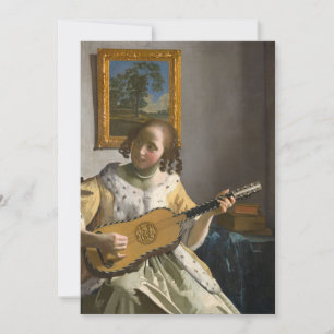 Invitation Johannes Vermeer - Guitare