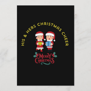 INVITATION JOIE DE NOËL À TOUS LES DEUX