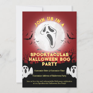 Invitation Joignez-vous à nous dans une soirée d'Halloween Sp