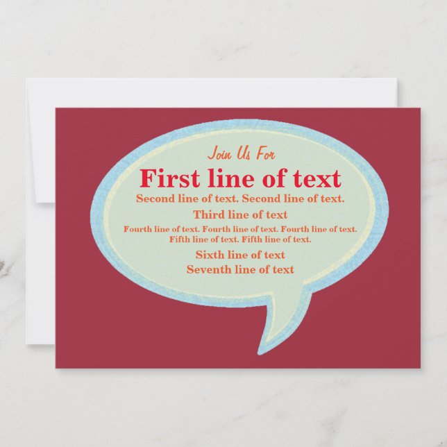 Invitation Join us for (Devant)