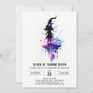 Invitation Joli anniversaire magique imprimable