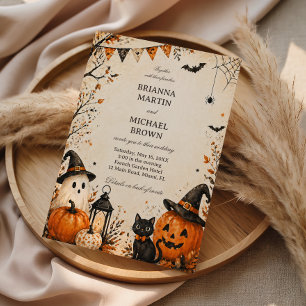 Invitation Joli Automne Effrayant