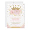 Joli Baby shower Floral Rose Couronne Or Princess