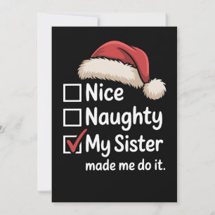 Invitation Joli Coquin Mon Chapeau De Noël De Santa Que Ma So
