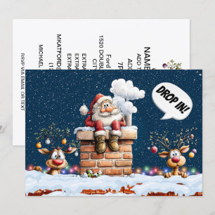 Invitation Joli Noël - Voir arrière ... 
