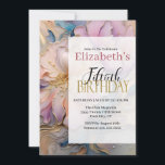 Invitation Joli Peony Peony 50e anniversaire<br><div class="desc">Jolie Peony Peony 50e Anniversaire Invitation Pour Femmes. Cliquez Sur Personnaliser Pour Modifier L'Exemple De Texte En Votre Nom. Cliquez Sur Personnaliser/Modifier Avec L'Outil De Conception Pour Modifier Le Type De Police,  La Couleur De Police,  La Taille De Police Ou Pour Ajouter/Supprimer/Modifier Le Texte Ou Les Éléments De Conception.</div>