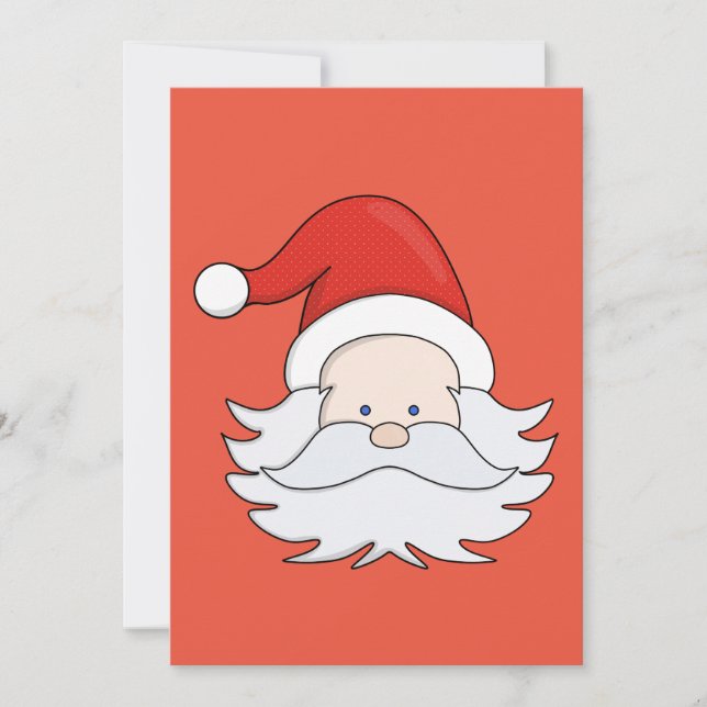 Invitation Joli Père Noël (Devant)