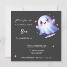 Joli petit Baby shower d'Halloween