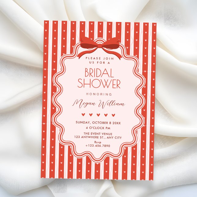 Invitation Jolie arche de mariage avec noeud (Créateur téléchargé)