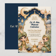 Jolie Eid Al Adha Chibi Mubarak Fantaisiste