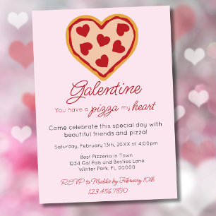 Invitation Jolie fête de la Saint-Valentin Galentine's Day po