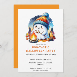 Invitation Jolie Fête D'Halloween Boo-Tastic