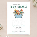 Invitation Jolie Fleurs Douche par Mail 75e Anniversaire<br><div class="desc">Ces douches fantaisistes, illustrées par des invitations par courrier peuvent être personnalisées avec vos propres détails d'événement. Que ce soit un 40ème, 50ème, 60ème anniversaire ou autre jalon, ces jolies annonces de douches à carte fleurie sont la meilleure façon de demander à vos amis et à votre famille de fêter...</div>
