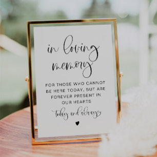 Invitation JOLIE Moderne Bohémien dans le signe de mémoire am