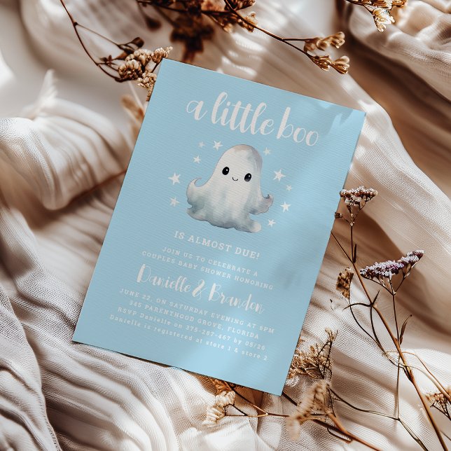 Invitation Jolie petite fête Halloween pour bébé (Créateur téléchargé)