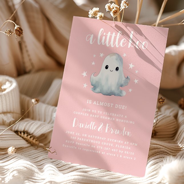 Invitation Jolie petite fête Halloween pour bébé (Créateur téléchargé)