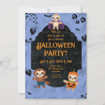 Jote Halloween Sloth 1 Party