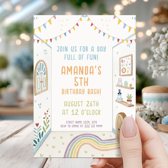 Invitation Jouer Zone Maze Anniversaire (Créateur téléchargé)