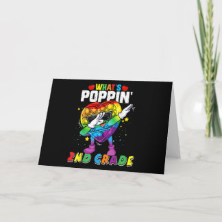 Invitation Jouet Fidget What's Poppin 2e année 100ème jour d'