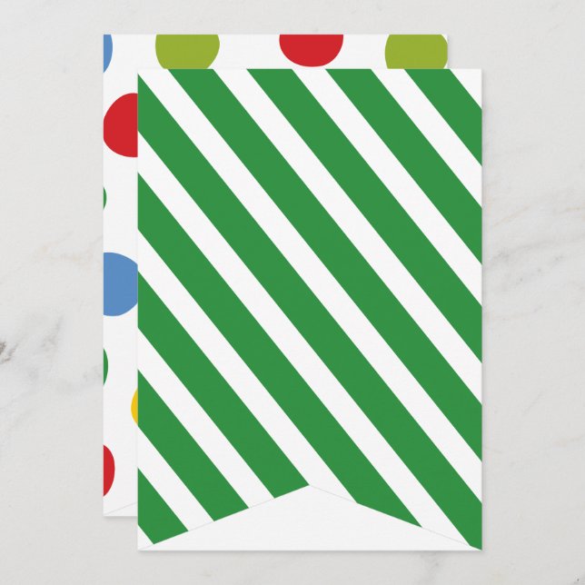 Invitation Jouets de garçons Transport Bonne bannière de fête (Devant / Derrière)