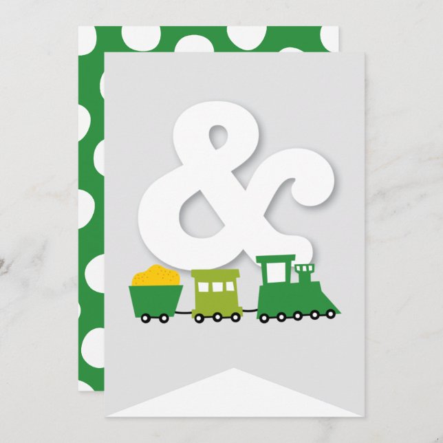 Invitation Jouets Jouets Fête d'anniversaire des enfants do-i (Devant / Derrière)