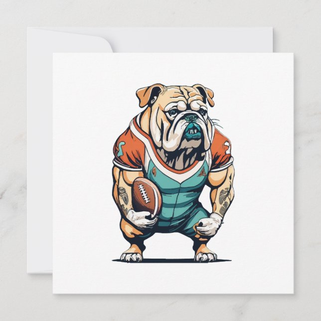 Invitation Joueur de basketball amateur de chiens (Devant)