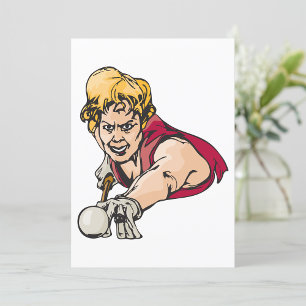 Invitation Joueur de pool