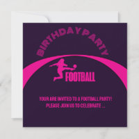 Joueuse de football, équipe, cadeau d'anniversaire