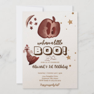 Invitation Jour anniversaire de l'Halloween