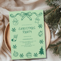 Jour de Noël à griffes blanc