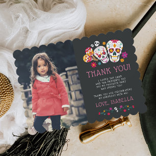Invitation Jour des morts Anniversaire Photo Appartement Cart