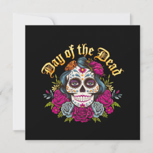 Invitation Jour des Morts : Célébrez Dia de Los Muertos