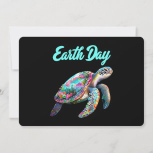 Invitation Jour des terres de tortues marines Sauvez la Terre