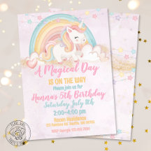 Jour Magique Licorne Anniversaire