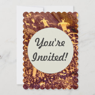 Invitation Journal Rock American Indian Utah