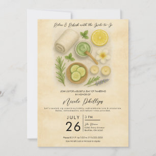 Invitation Journée de beauté et de détente au Spa de luxe pou