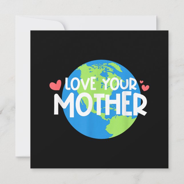 Invitation Journee de l'amour pour la Terre Mere (Devant)