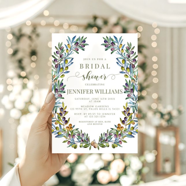 Invitation Journée de mariage bohème sur le thème italien tos (Créateur téléchargé)