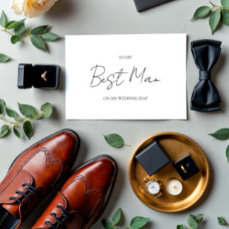 Invitation Journée De Mariage Minimaliste À Ma Meilleure Cart