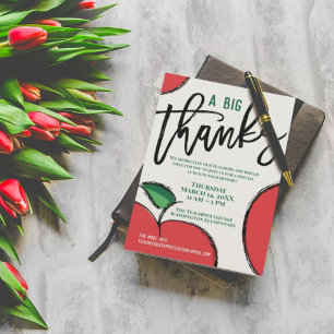 Invitation Journée des enseignants   Appréciation de l'enseig