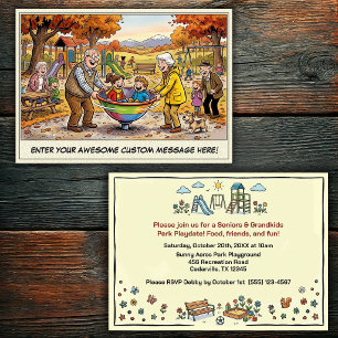 Invitation Journée des grands-parents et des petits-enfants a