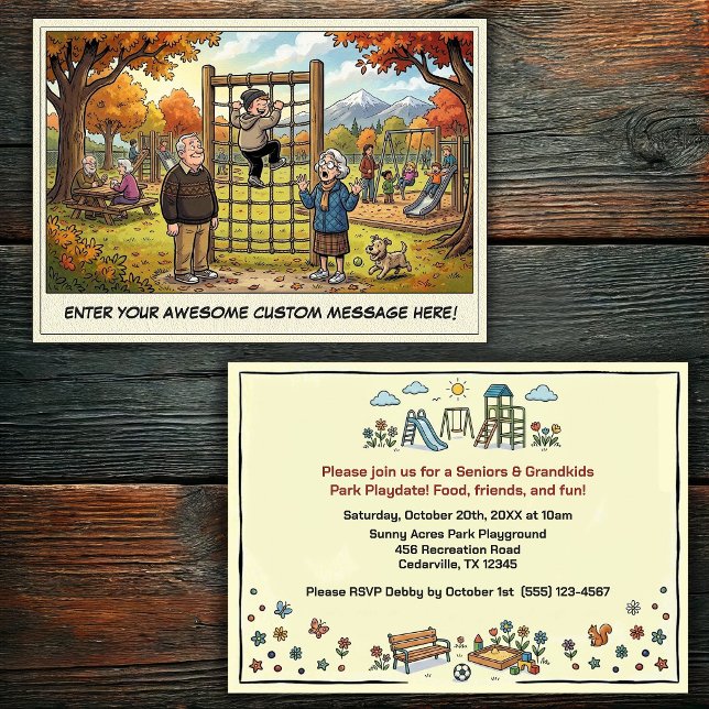 Invitation Journée des grands-parents et des petits-enfants a (Créateur téléchargé)
