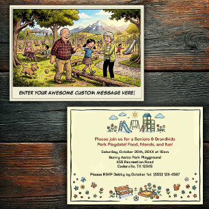 Invitation Journée des grands-parents et des petits-enfants a