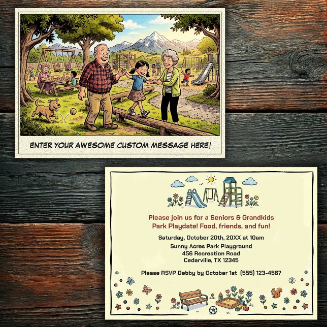 Invitation Journée des grands-parents et des petits-enfants a (Créateur téléchargé)